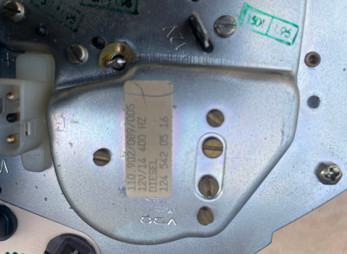 W463 Diesel LKMS speedo instruments - Image 5