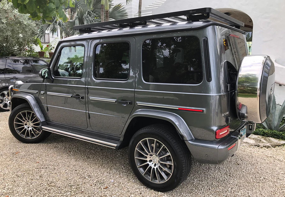 2019 to current Premium Slimline Roof Rack Mercedes-Benz G-Wagon W463A Full Length 2.4m - Image 15