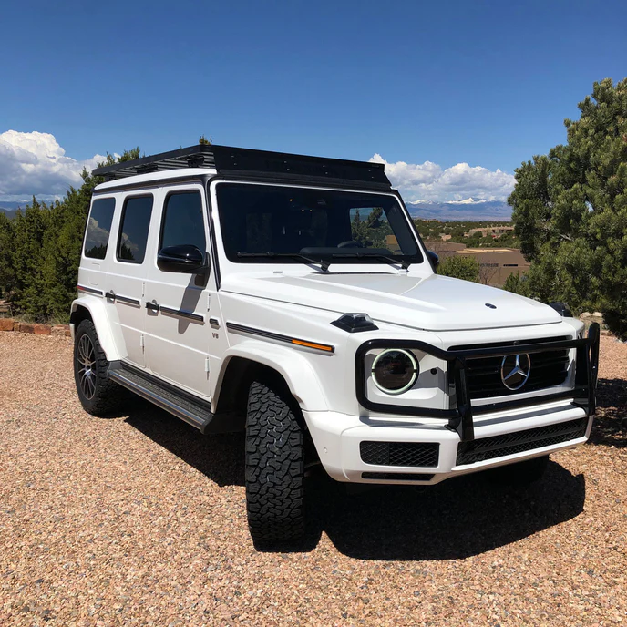 2019 to current Premium Slimline Roof Rack Mercedes-Benz G-Wagon W463A Full Length 2.4m - Image 9