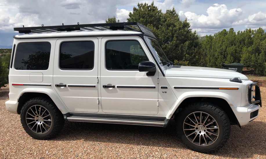 2019 to current Premium Slimline Roof Rack Mercedes-Benz G-Wagon W463A Full Length 2.4m - Image 12
