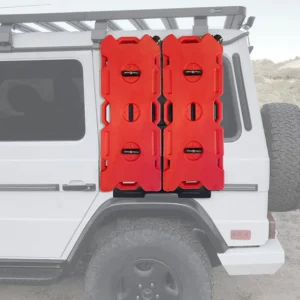 Side Utility Rack G Wagen W463 Fuel Carrier 8.0 Side Mount 8 Gallon External Fuel Carrier 577x688