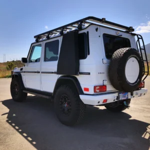 Slimline Roof Racks G Wagen Low Slimline Full lenghth 2.4m roof rack 917x688