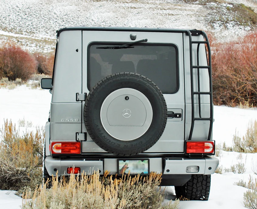 Mercedes-Benz G-Wagon Rear Access Ladder – OEM-Inspired, Heavy-Duty Bolt-On Design - Image 3