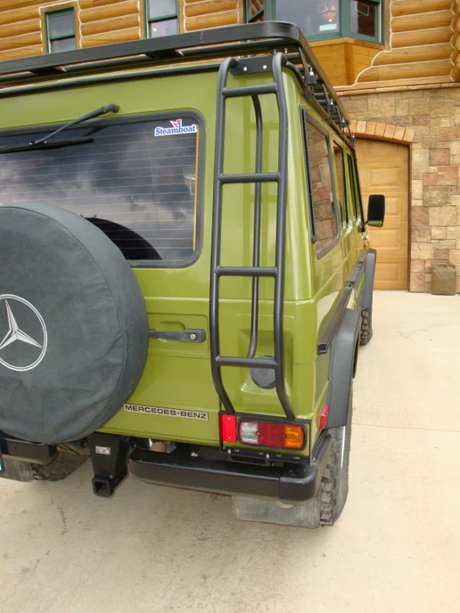 Mercedes-Benz G-Wagon Rear Access Ladder – OEM-Inspired, Heavy-Duty Bolt-On Design - Image 7