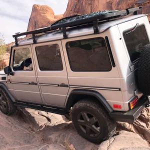 Rear Off-Road Bumper Mercedes Gelandewagen all steel rear bumper trail Moab 917x663