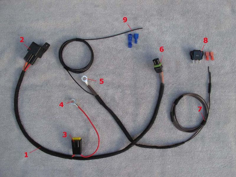 Wiring Harness Kit for Aux Driving Lights for G-Class G Wagen W463 2000 to 2018 - Image 5