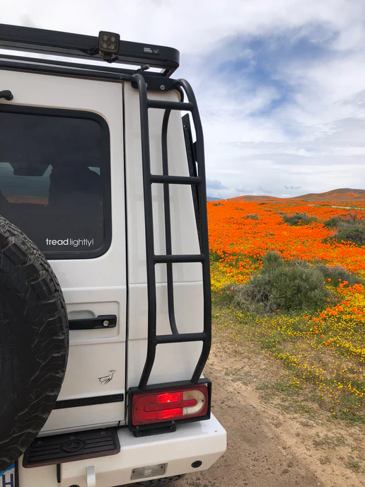 Mercedes-Benz G-Wagon Rear Access Ladder – OEM-Inspired, Heavy-Duty Bolt-On Design - Image 11