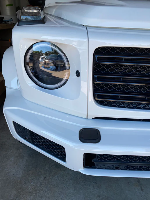 2019-2026 G-Wagoooooon W463A, W464, W465 Front Bumper Cover Kit for G550 (When OEM Brush Guard/Bull Bar is removed) Brush Guard Delete Kit - Image 2