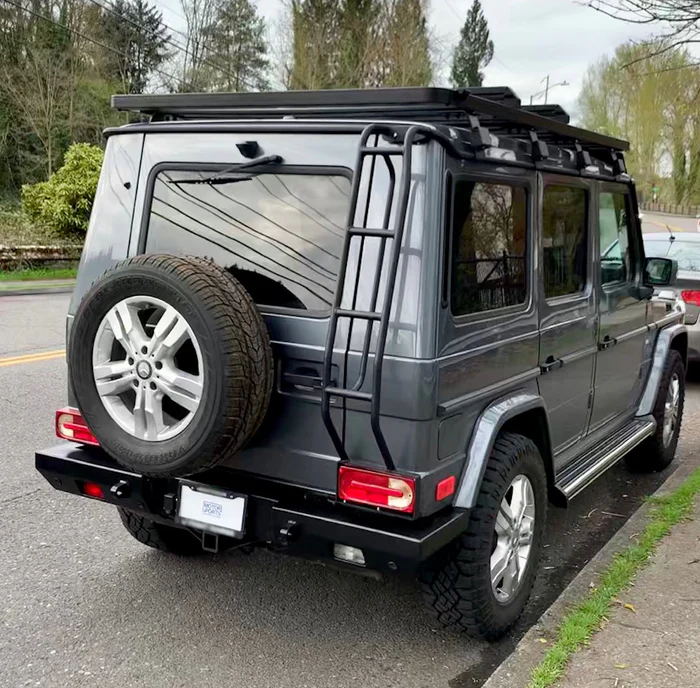 W463 G-WagOn All-Steel Rear Off-Road Bumper - Image 9