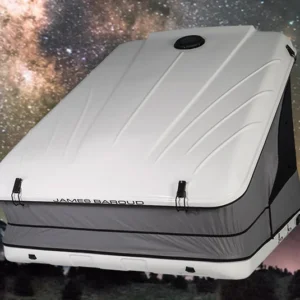 Baroud SPACE Roof Top James Baroud Roof Top Tent Space White Hard Shell 814x535 1
