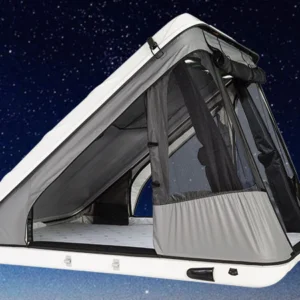 Baroud EXTREME Roof Top James Barout Extreme Hard Shell Roof Top Tent White 632x450