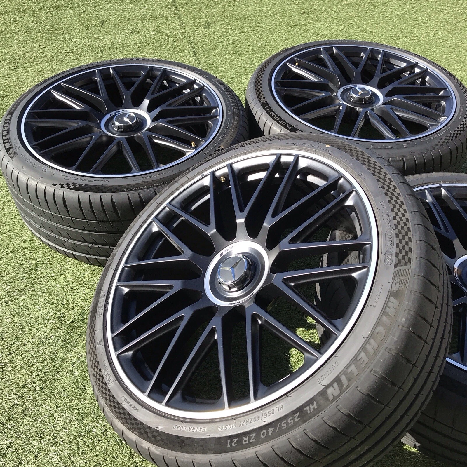 21 MERCEDES S63 AMG 2025 2234012300 RIMS WHEELS STOCK FACTORY S580 680 - Image 3